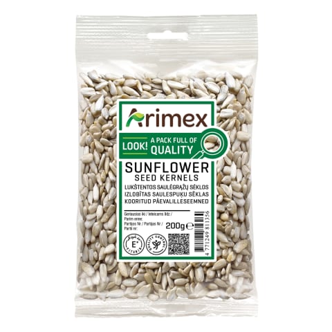 Lukštentos saulėgrąžų sėklos ARIMEX, 200g