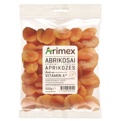 Žāvētas aprikozes Arimex Premium 500g