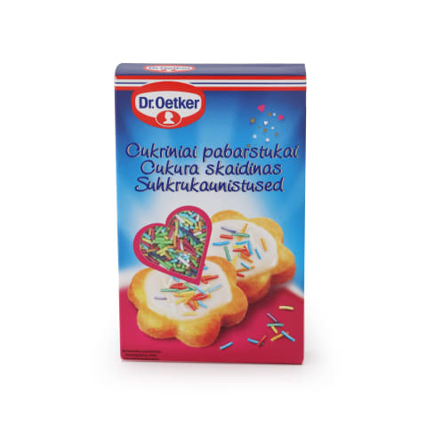 Cukura skaidiņas Dr.Oetker 80g