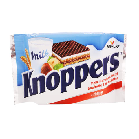 Piimavahvel Knoppers pähklitäidisega, STORCK, 25 g
