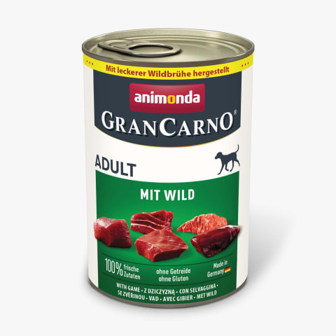 Koerasööt Grancarno Adult veis&metsloom 400g