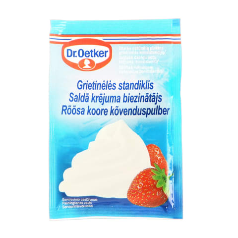 Grietinėlės standiklis, 9g