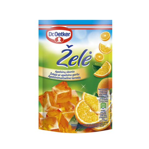 Želeja Dr.Oetker ar apelsīnu garšu 77g