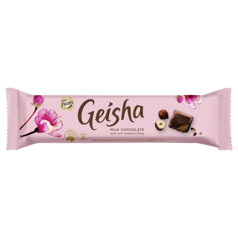 Batoniņš Geisha piena šokolādes 37g