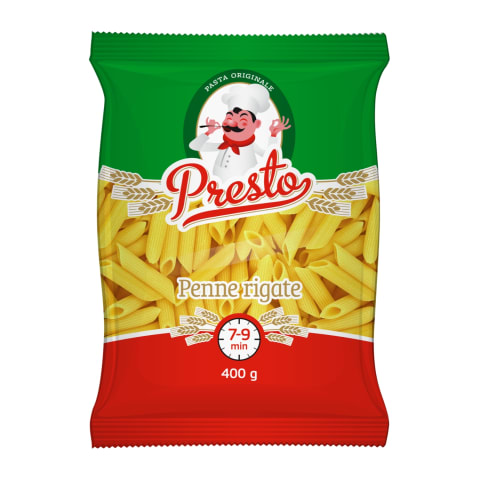 Makaronid Penne Rigate Presto 400g