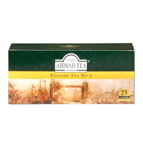 Melnā tēja Ahmad Tea English Nr.1 25x2g