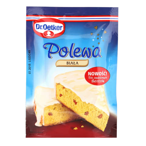 Glasuur valge šokolaadi Dr.Oetker 100g