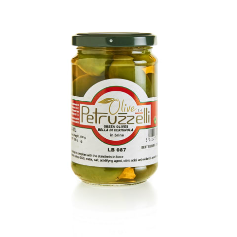 Zaļās olīvas Bella di Cerignola 290g/190g