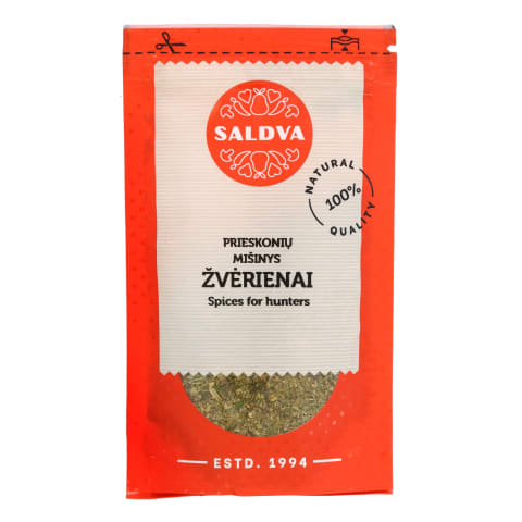 Medžiotojų prieskoniai SALDVA, 25g