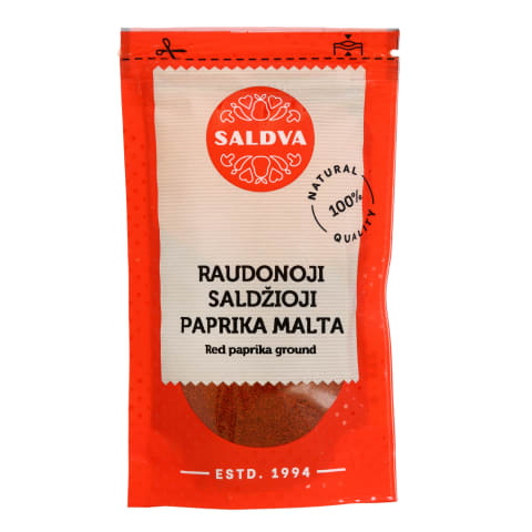 Malta raudonoji saldžioji paprika SALDVA, 25g