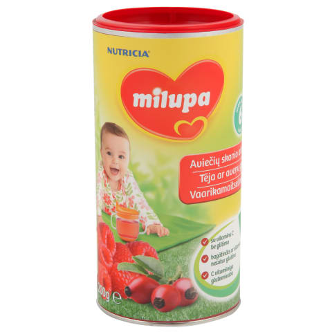 Tēja Milupa aveņu no 6 mēnešu vecuma 200g