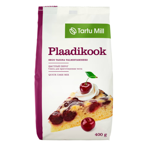 Segujahu plaadikoogi Tartu Mill 400g