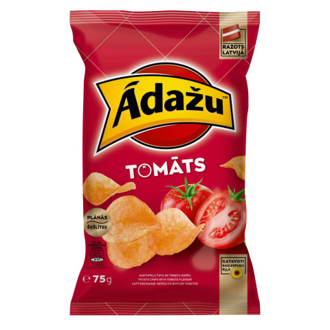 Čipsi Ādažu ar tomātu garšu 75g