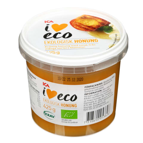 Ekologiškas medus I LOVE ECO, 425g