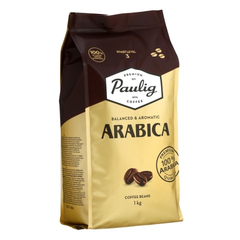 Kavos pupelės PAULIG ARABICA, 1kg
