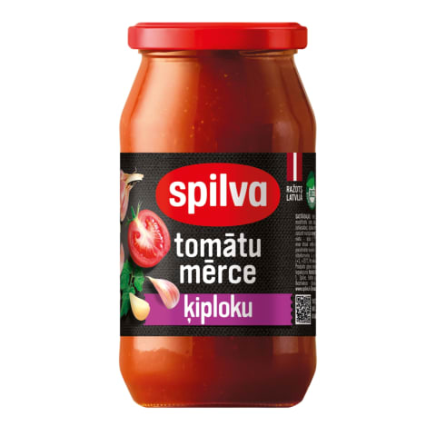 Tomātu mērce Spilva ķiploku 510g