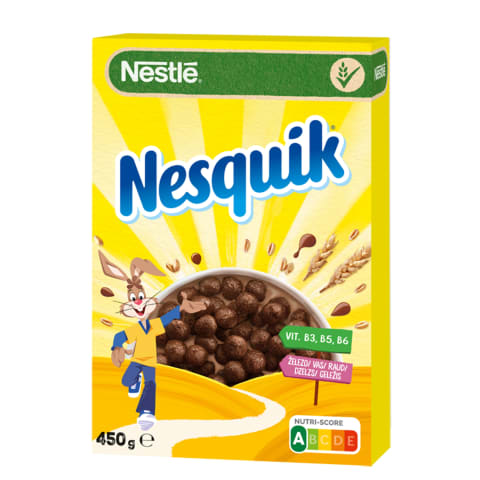 Brok. pārslas Nestle Nesquik šokolādes 450g