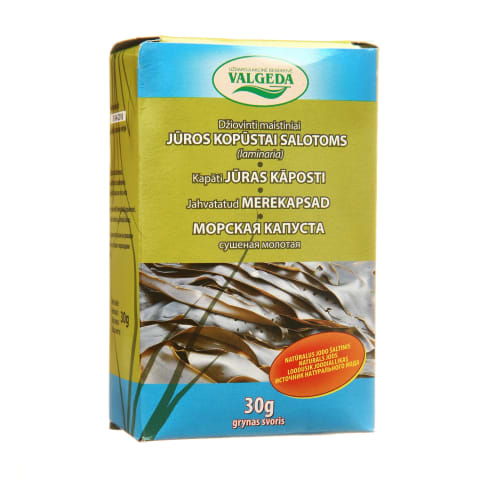 Jūros kopūstai salotoms VALGEDA 30 g