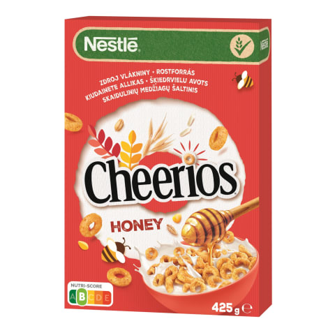Sausi pusryčiai NESTLE CHEERIOS, 425g