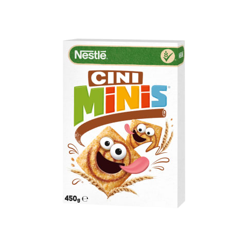 Dribsnių kvadratėliai NESTLE CINI MINIS, 450g