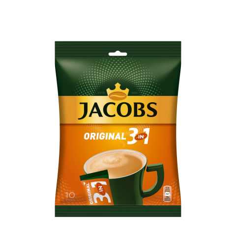 Kohvijook lahustuv 3in1 Jacobs 10x15,2g
