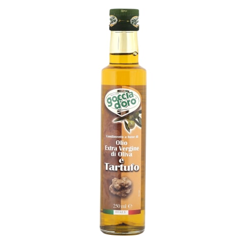 Olīveļļa Goccia d'Oro E. V. ar trifelēm 250ml