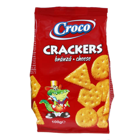 Krekeri Croco ar siera garšu 100g