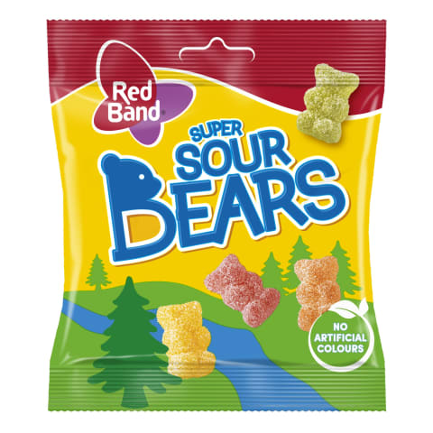 Guminukai RED BAND Sours Bears, 100g