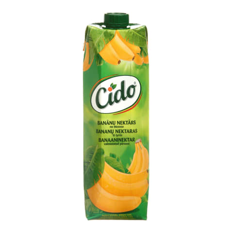 Bananų nektaras CIDO, 1 l