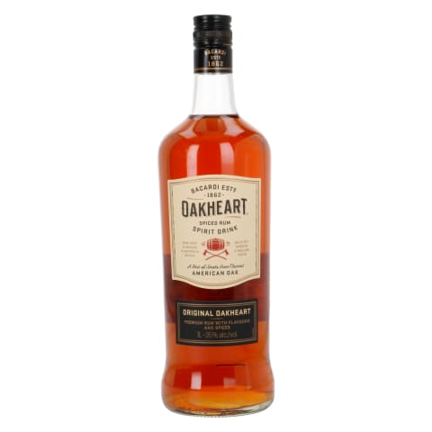 Alk. dzēriens Oakheart Original Spiced 35% 1l