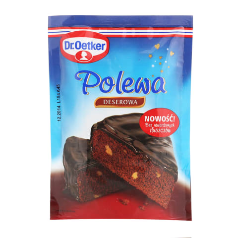 Glasuur tumeda šokol. maitseg. Dr.Oetker 100g