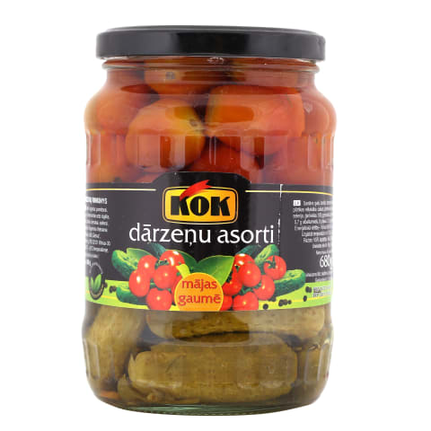 Dārzeņu asorti Kok 680g/360g