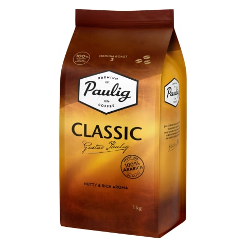 Kavos pupelės PAULIG CLASSIC, 1 kg