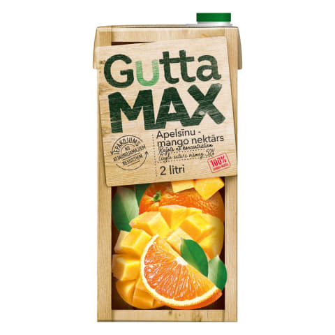 Nektārs Gutta Max apelsīnu mango 2l