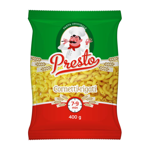Pasta Cornetti, PRESTO, 400 g