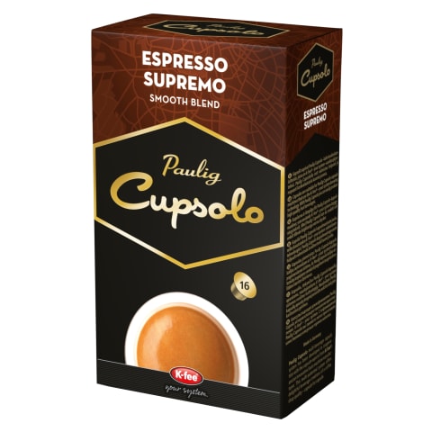 Kohvikapslid Espresso Supremo Cupsolo 16tk