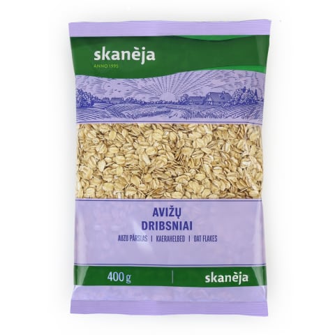 Avižų dribsniai HAPPY FAMILY, 400g