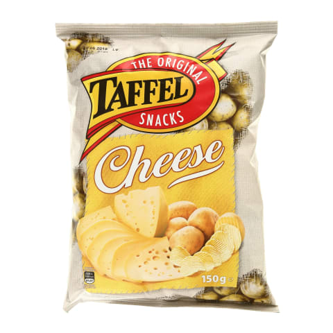 Sūrio skonio bulvių traškučiai TAFFEL, 150g