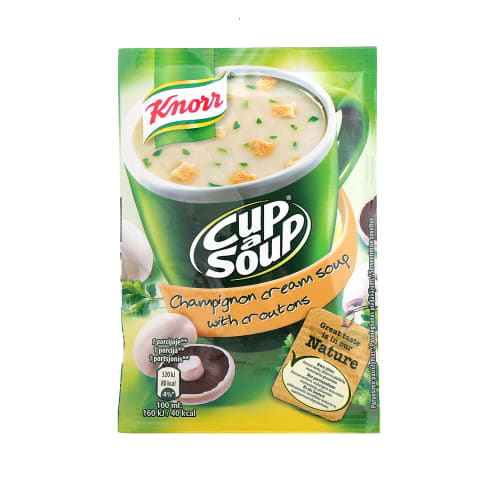 Knorr šampinjoni püreesupp 15g saiakuubikutega