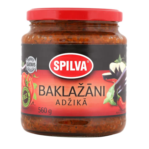 Baklažāni Spilva adžikā 560g