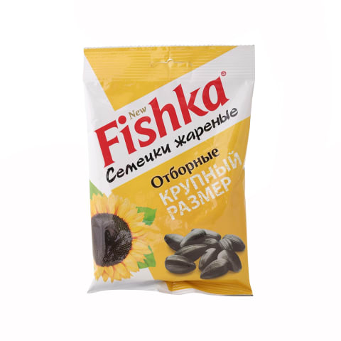 Saulespuķu sēklas Fishka grauzdētas 100g