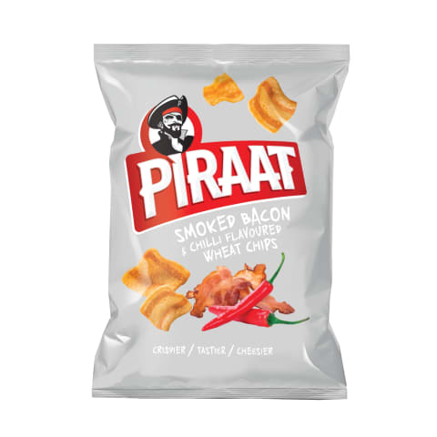 Čipsi Piraat ar bekona un čili garšu 40g