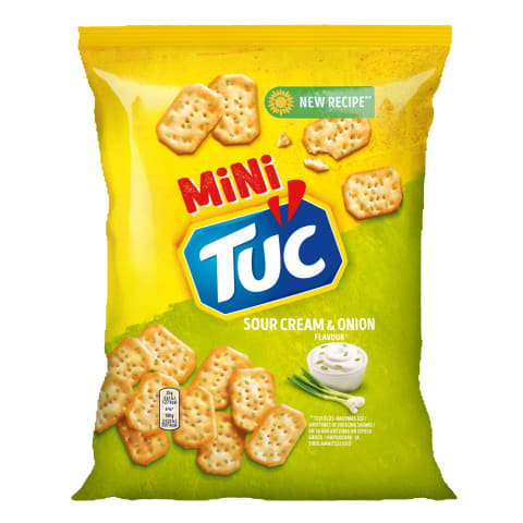 Küpsised hapukoore- ja sibulamaitselised Tuc Mini 100g