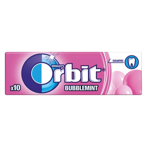 Närimiskumm Bubblemint Orbit suhkruvaba 14g