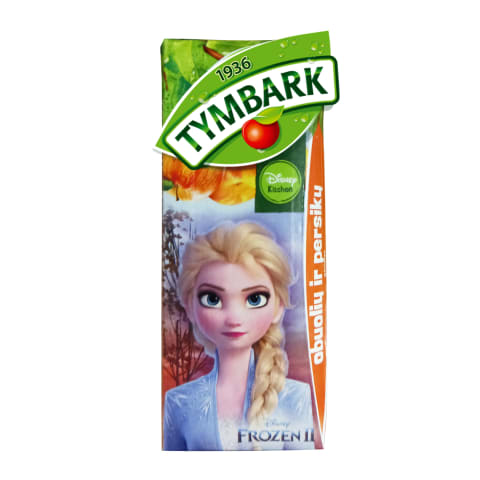 Obuolių, persikų gėrimas TYMBARK, 30%, 200ml