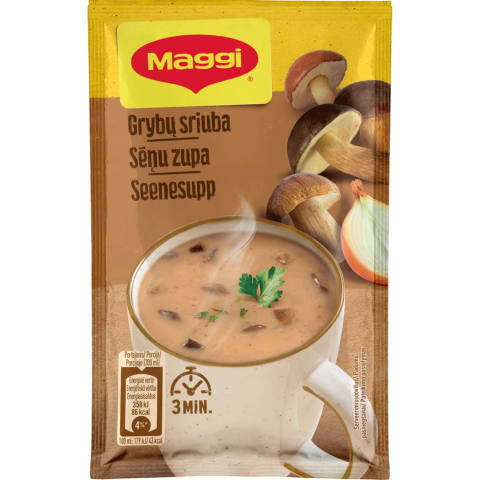 Tirpi grybų sriuba MAGGI, 22 g