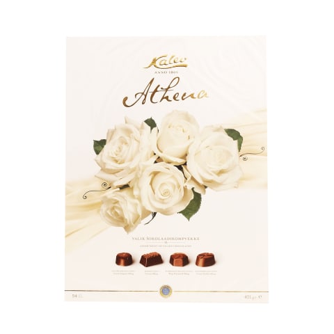 Šokolaadikommide assortii Kalev Athena 435g