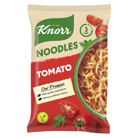 Nūdeles Knorr ar tomātu garšu ātri pagat. 61g