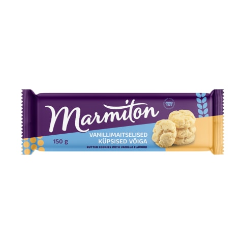 Vanillimaitselised küpsised võiga Marmiton 150g
