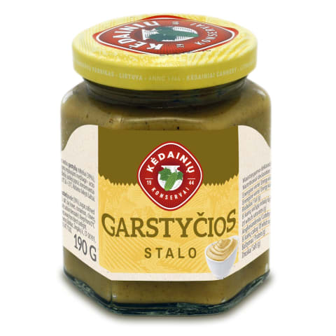Stalo garstyčios KEDAINIŲ KONSERVAI, 190g